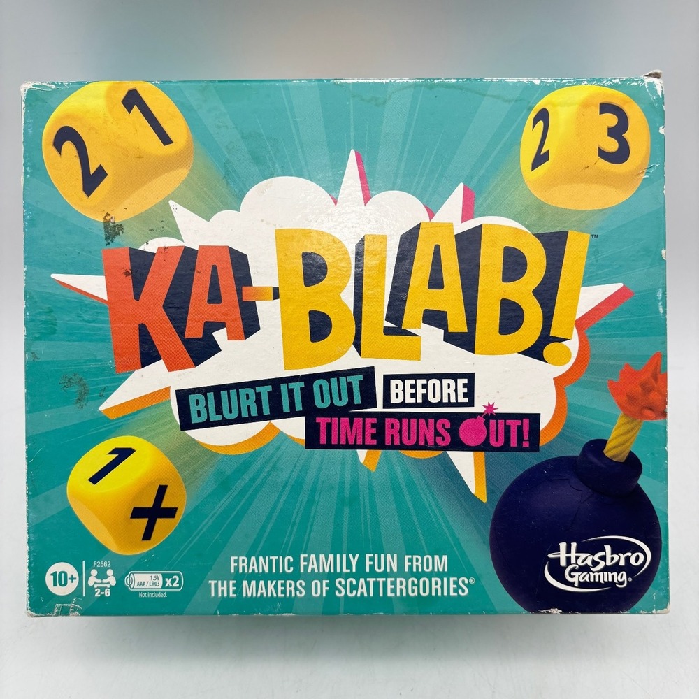 Ka-Blab! Family Party Game Hasbro Gaming Complete 2-6 Players